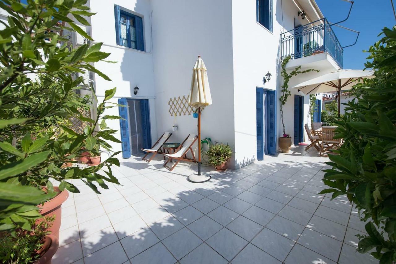 Aquarella-Stylish Veranda Apartment In Centre Of Πόρος Εξωτερικό φωτογραφία