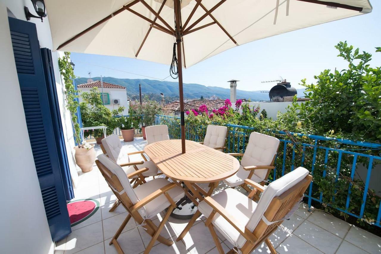 Aquarella-Stylish Veranda Apartment In Centre Of Πόρος Εξωτερικό φωτογραφία