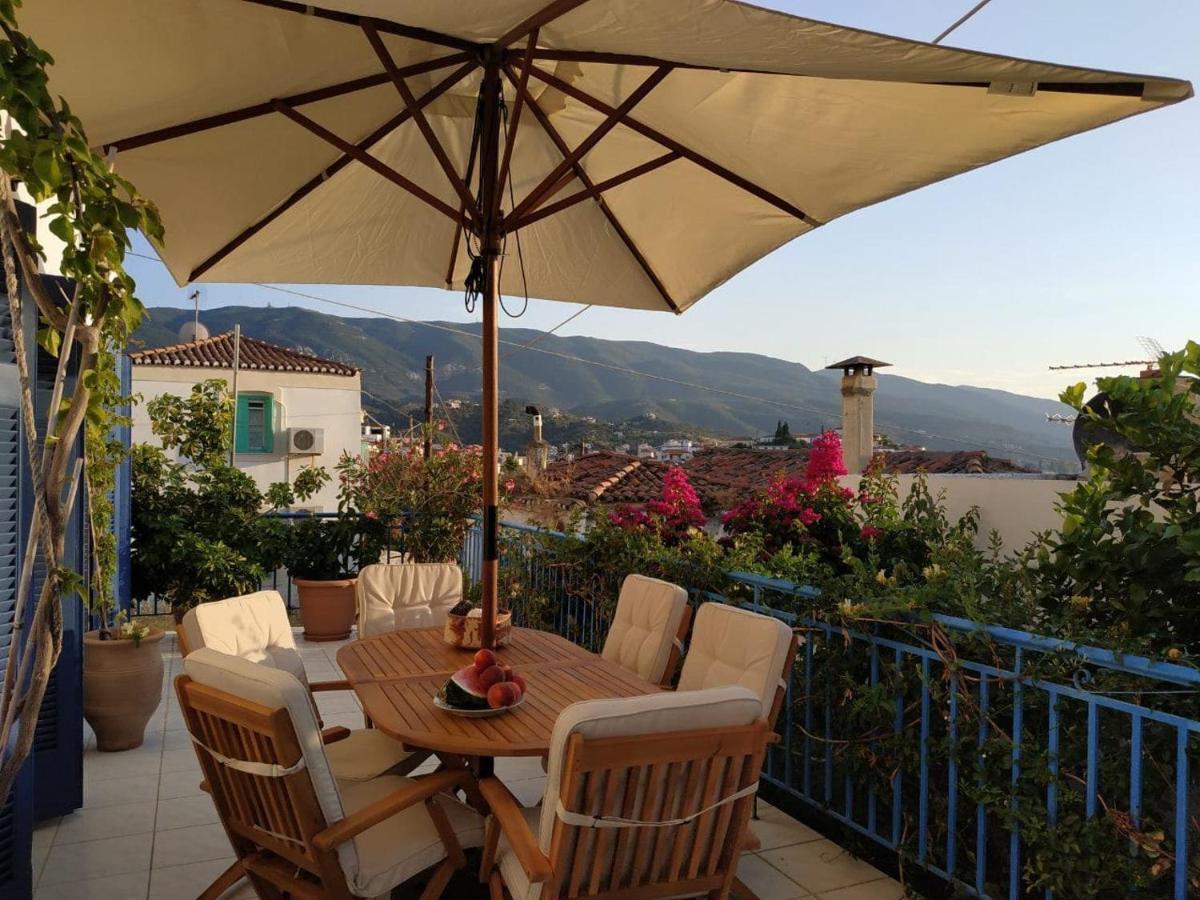 Aquarella-Stylish Veranda Apartment In Centre Of Πόρος Εξωτερικό φωτογραφία